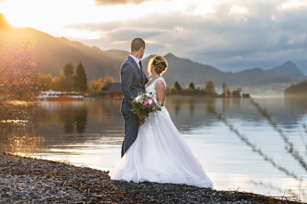 After-Wedding-Shooting, Wolfgangsee - Hochzeit - Heiraten am See - Salzkammergut