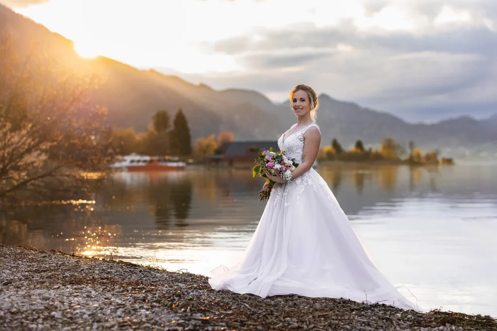 After-Wedding-Shooting, Wolfgangsee - Hochzeit - Heiraten am See - Salzkammergut