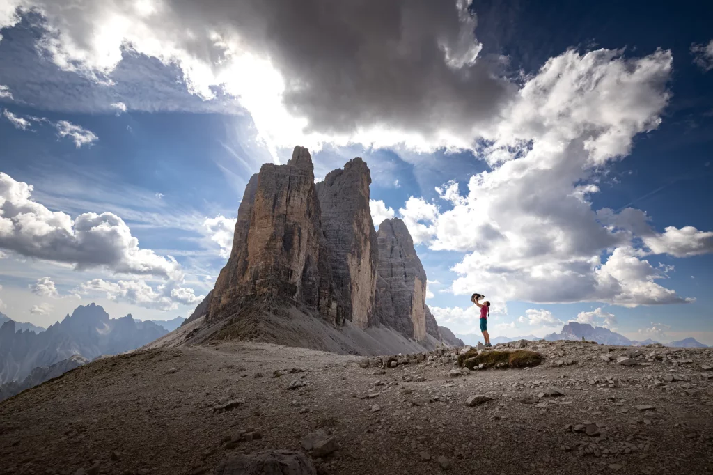 Fotoshooting Dolomiten - Fotowanderung Hundeshooting - Dreizinnen