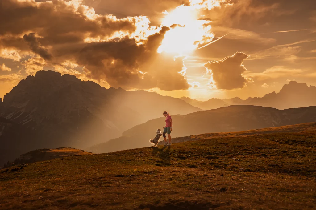 Fotoshooting Dolomiten - Fotowanderung Hundeshooting - Dreizinnen