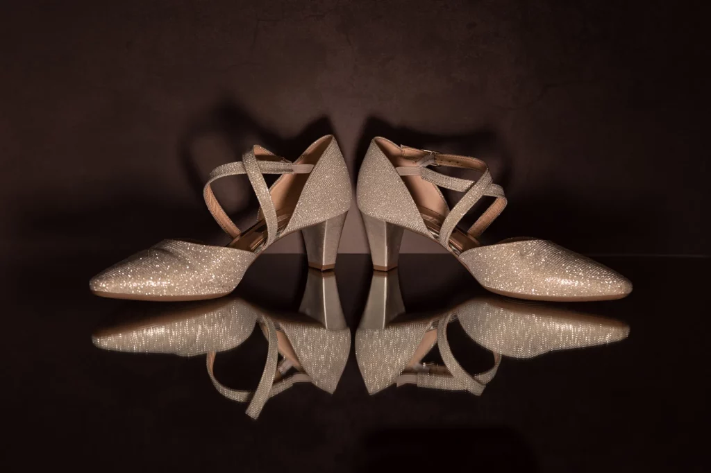 Brautschuhe fotografieren, Getting Ready
