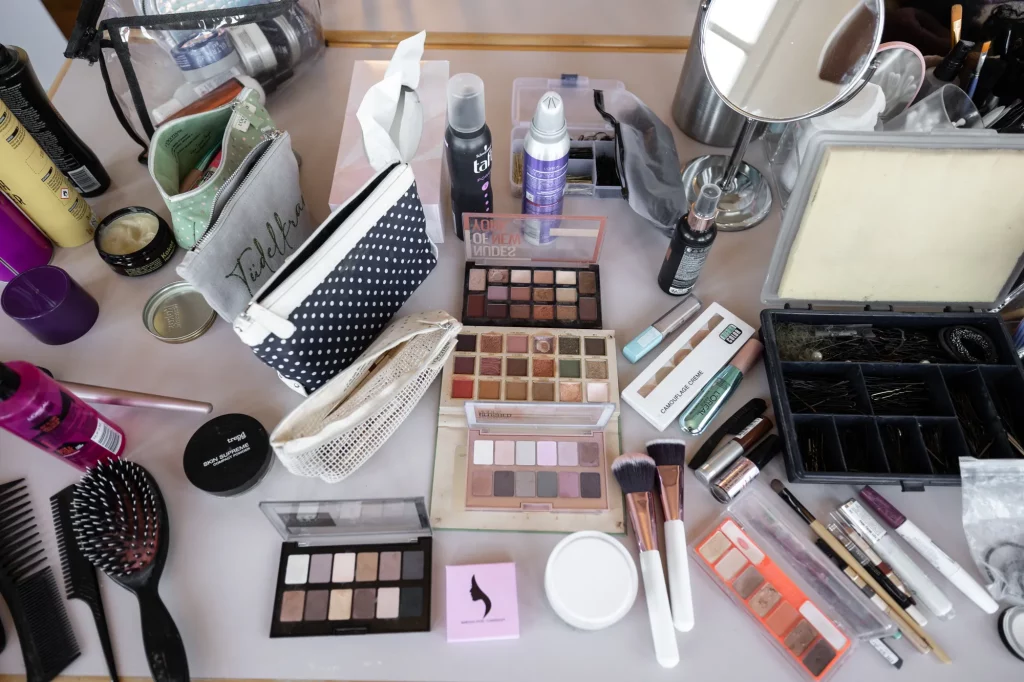 Styling Hochzeit - Getting Ready - Brautmakeup