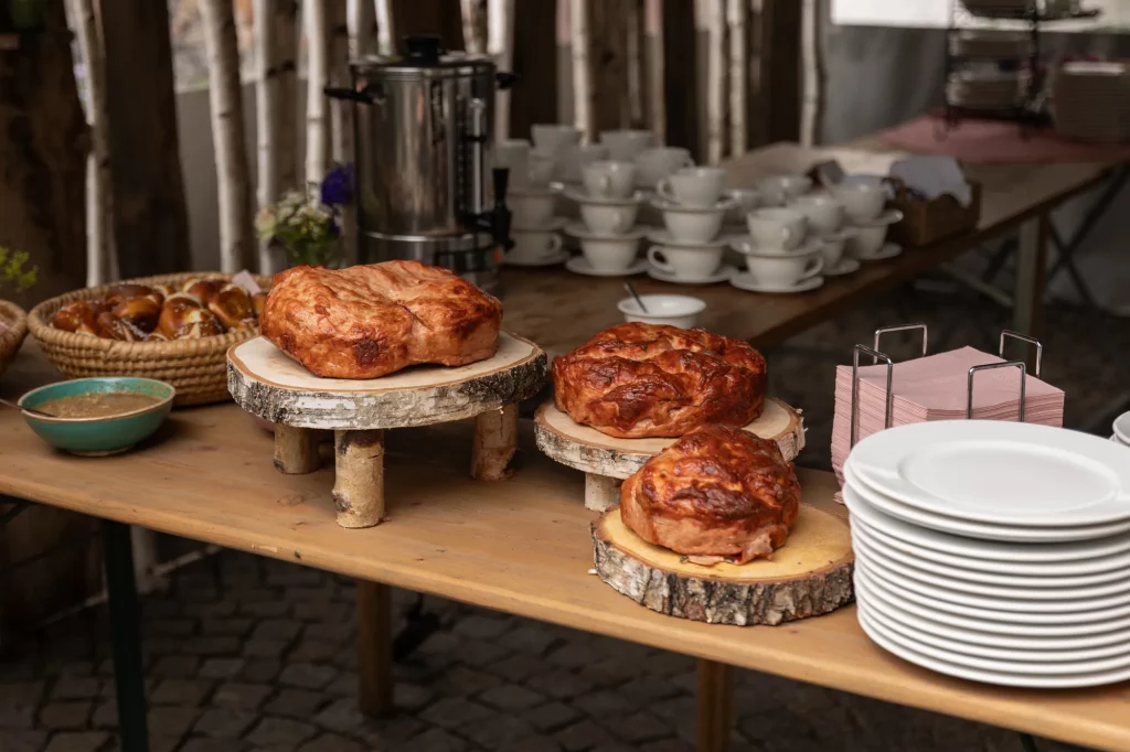 Schmackvolle Vorspeise bei Hochzeit in Ruderting